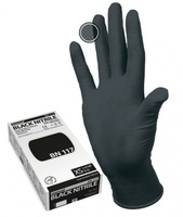 Перчатки MANUAL BN117 нитриловые черные (р-р S,M,L,XL) - ООО "СИЗ" 