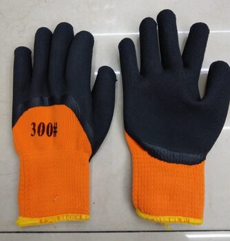 Перчатки полипропиленовые с вспененным латексом и начесом (ЧЕРНЫЙ ЦВЕТ) - ООО "СИЗ-ЕКБ" 